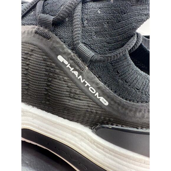 Under Armour GS Phantom 4 Sz 6Y Womens 7.5 Black White Running Shoes 3027709-002 - Picture 2 of 10